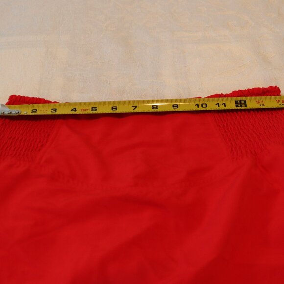 Live Well Lifestyle Red Skort Wide Elastic Waistband Stretchy Undershorts Medium - Picture 6 of 14